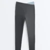 Comfortlux V-Waist Contrast Ankle-Length Leggings Comfortlux V-Waist Contrast Ankle-Length Leggings