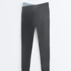 Comfortlux V-Waist Contrast Ankle-Length Leggings Comfortlux V-Waist Contrast Ankle-Length Leggings