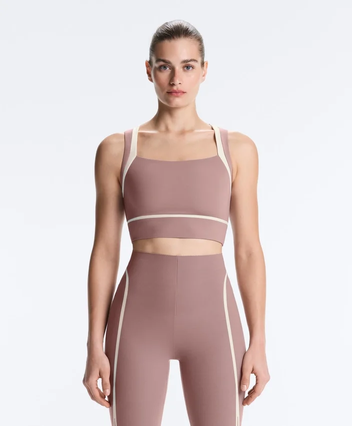 Compressive Contrast Tank Top Compressive Contrast Tank Top