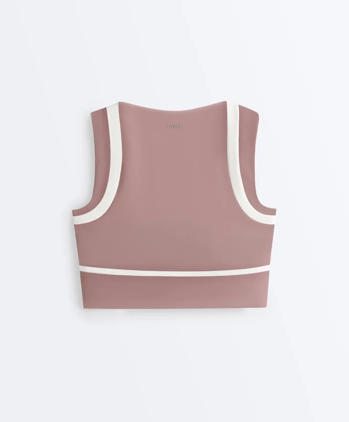 Compressive Contrast Tank Top Compressive Contrast Tank Top