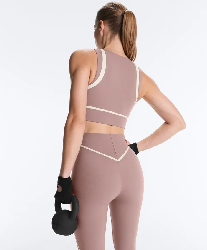 Compressive Contrast Tank Top Compressive Contrast Tank Top