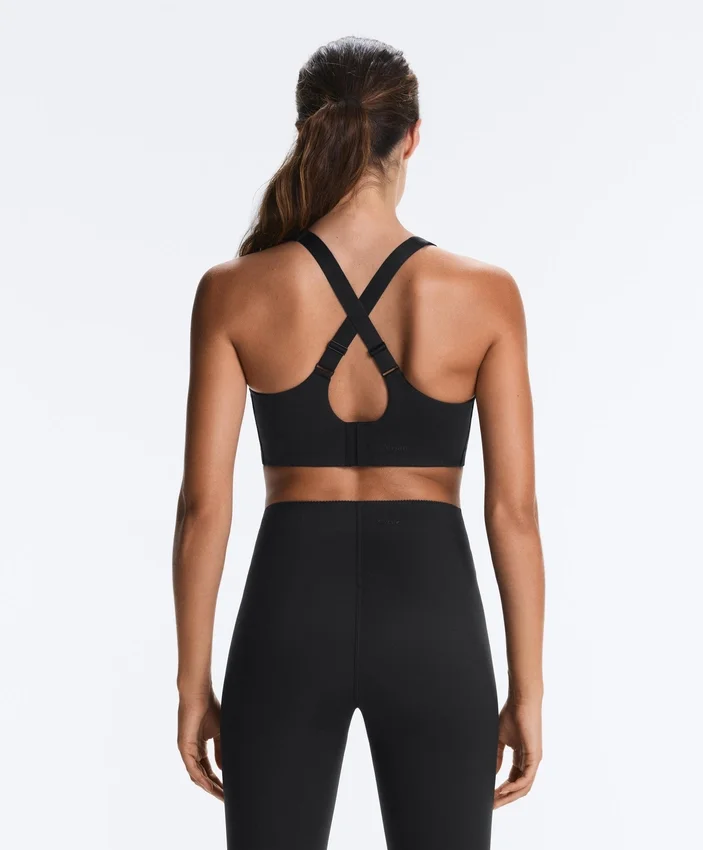 Compressive Cross-Back Sports Bra with Firm Support Compressive Cross-Back Sports Bra with Firm Support