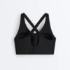 Compressive Cross-Back Sports Bra with Firm Support Compressive Cross-Back Sports Bra with Firm Support