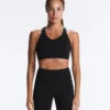 Compressive Cross-Back Sports Bra with Firm Support Compressive Cross-Back Sports Bra with Firm Support