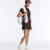 Compressive High-Rise Wavy Short Skirt Compressive High-Rise Wavy Short Skirt