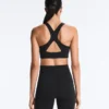 Compressive Medium-Support Bra with Cups Compressive Medium-Support Bra with Cups