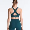Compressive Medium-Support Bra with Cups Compressive Medium-Support Bra with Cups