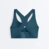 Compressive Medium-Support Bra with Cups Compressive Medium-Support Bra with Cups