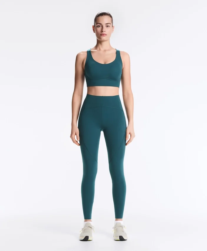 Compressive Medium-Support Bra with Cups Compressive Medium-Support Bra with Cups