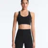 Compressive Medium-Support Bra with Cups Compressive Medium-Support Bra with Cups