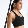Compressive Medium-Support Bra with Cups Compressive Medium-Support Bra with Cups