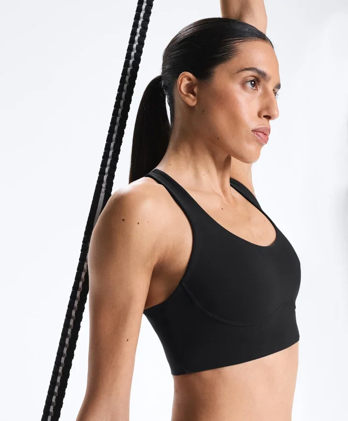 Compressive Medium-Support Bra with Cups Compressive Medium-Support Bra with Cups