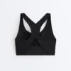 Compressive Medium-Support Bra with Cups Compressive Medium-Support Bra with Cups