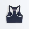 Compressive Medium Support Sports Bra with Rubber Cups Compressive Medium Support Sports Bra with Rubber Cups