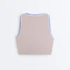 Contrast Compressive Tank Top Contrast Compressive Tank Top