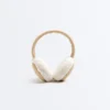 Contrast Faux Shearling Ear Muffs Contrast Faux Shearling Ear Muffs