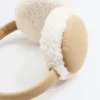 Contrast Faux Shearling Ear Muffs Contrast Faux Shearling Ear Muffs