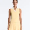 Contrast Sleeveless Comfortlux Polo Shirt Contrast Sleeveless Comfortlux Polo Shirt