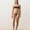 Contrast Trim Bandeau Bikini Contrast Trim Bandeau Bikini