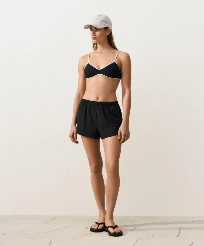 Contrast Trim Bikini Top Contrast Trim Bikini Top