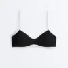Contrast Trim Bikini Top Contrast Trim Bikini Top