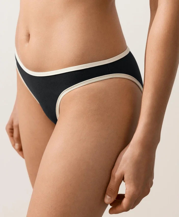 Contrast Trim Classic Bikini Briefs Contrast Trim Classic Bikini Briefs