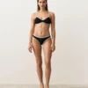 Contrast Trim U-Cut Thong Bikini Briefs Contrast Trim U-Cut Thong Bikini Briefs