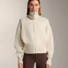 Contrast Zip Knit Jacket Contrast Zip Knit Jacket
