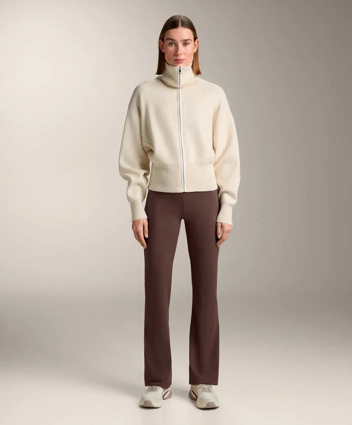 Contrast Zip Knit Jacket Contrast Zip Knit Jacket