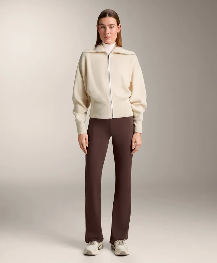 Contrast Zip Knit Jacket Contrast Zip Knit Jacket