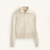 Contrast Zip Knit Jacket Contrast Zip Knit Jacket