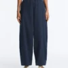 Cotton Blend Balloon Trousers Cotton Blend Balloon Trousers