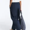 Cotton Blend Balloon Trousers Cotton Blend Balloon Trousers