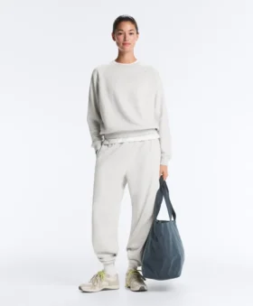 Cotton Blend Fleece Joggers