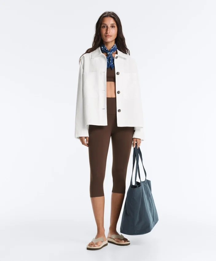 Cotton Blend Pocket Jacket Cotton Blend Pocket Jacket