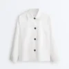 Cotton Blend Pocket Jacket Cotton Blend Pocket Jacket