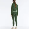 Cotton Blend Raised Neck Jacket