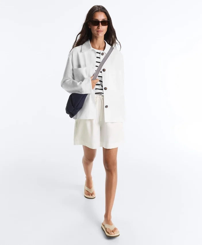 Cotton Blend Shorts Cotton Blend Shorts