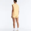 Cotton Blend Sleeveless T-Shirt Cotton Blend Sleeveless T-Shirt