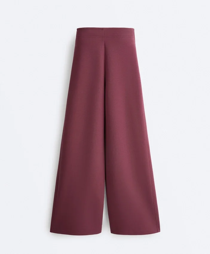 Cotton Blend Straight-Leg Trousers Cotton Blend Straight-Leg Trousers