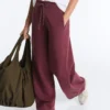 Cotton Blend Straight-Leg Trousers Cotton Blend Straight-Leg Trousers