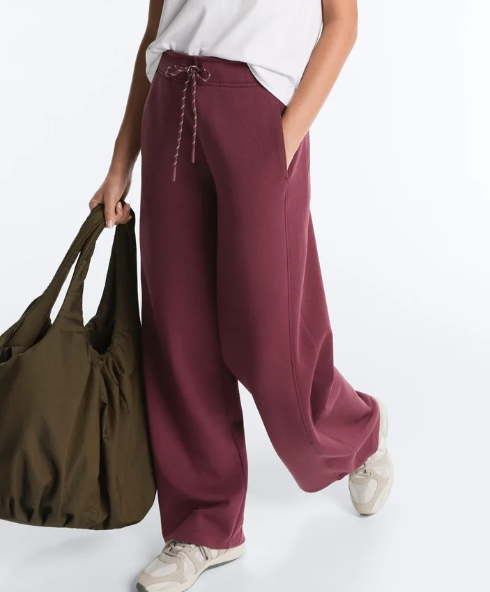 Cotton Blend Straight-Leg Trousers Cotton Blend Straight-Leg Trousers