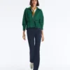 Cotton Piqué Belted Jacket Cotton Piqué Belted Jacket