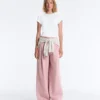 Cotton Piqué Pleated Straight-Leg Trousers Cotton Piqué Pleated Straight-Leg Trousers