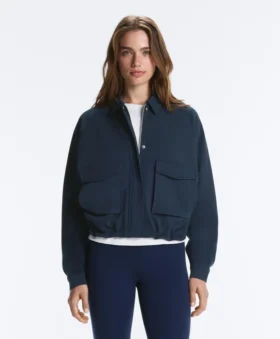 Cotton Piqué Pocket Jacket