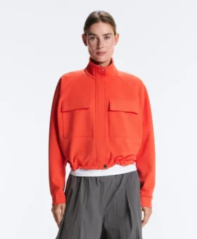 Cotton Piqué Pocket Jacket