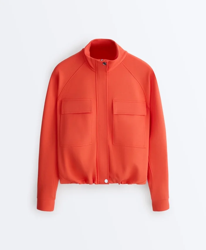 Cotton Piqué Pocket Jacket Cotton Piqué Pocket Jacket