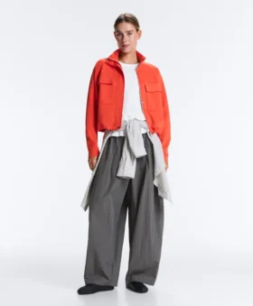 Cotton Piqué Pocket Jacket