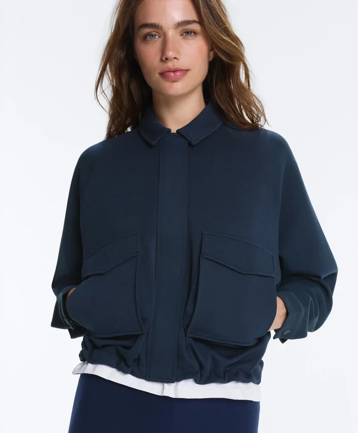 Cotton Piqué Pocket Jacket Cotton Piqué Pocket Jacket