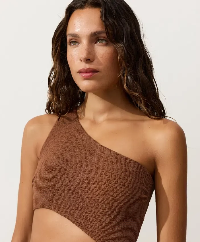 Crinkle Asymmetric Trikini Crinkle Asymmetric Trikini